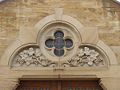 Artistic stonework at the Flonheim vinegar factory