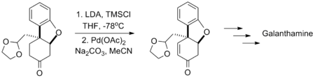 Tu synthesis of galantamine