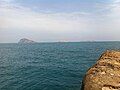 Chafarinas Islands viewed from Ras El Ma, Morocco