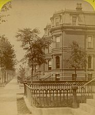 Armour residence at 1945 Prairie Avenue, Chicago. IL