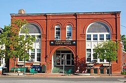 Amesbury City Hall, Amesbury, Massachusetts, 1887.