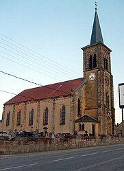 The church in Alsting