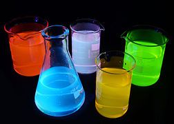 Fluorescence rainbow