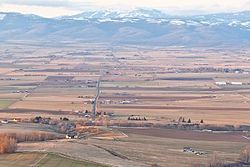 Kittitas, Washington viewed from U.S. Highway 97