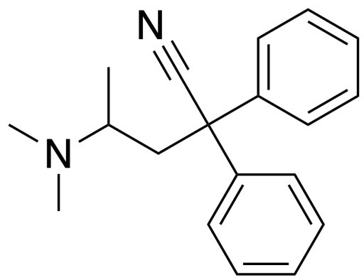 File:Methadone Intermediate Structure.svg