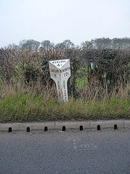 File:Milepost, Cressage.jpg