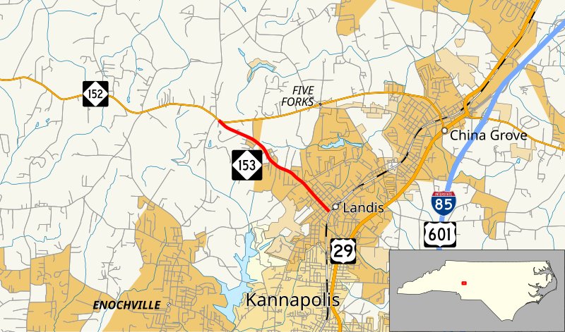 File:NC 153 map.svg