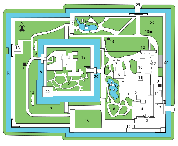 File:Nijo Castle plan.svg