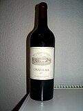 A bottle of Ornellaia Toscana wine, 1997 vintage