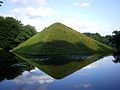 Burial pyramid of Hermann, Fürst von Pückler-Muskau at Branitz