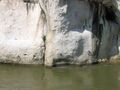 In the Long Wall (Lange Wand), the most dangerous gorge rock, there are rings once used to assist boats travelling upstream.