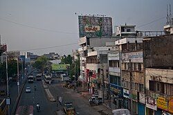 MG Road, the main thoroughfare in Ranigunj