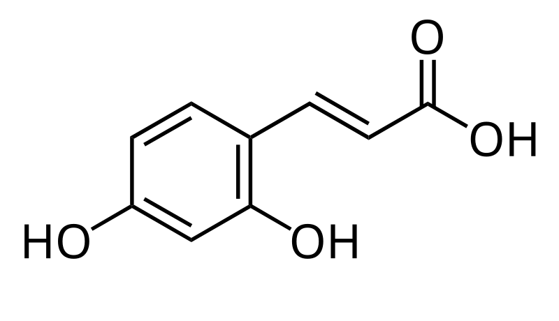 File:Acide 2,4-dihydroxycinnamique.svg