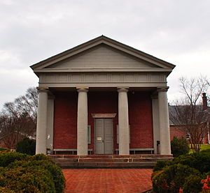 Fluvanna County Courthouse in Palmyra, January 2014