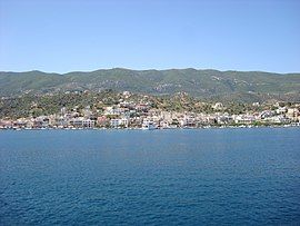 View of Galatas from Poros