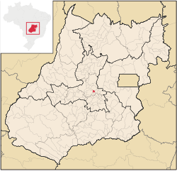 Location in Goiás state