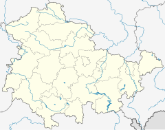 Apolda is located in Thuringia