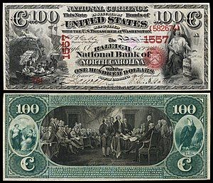 $100 National Bank Note