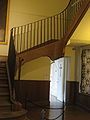 This staircase in the 2nd Ursuline Convent, in the French Quarter, was salvaged from the earlier First building.