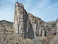 A mountain formation in Carbon County, Utah.