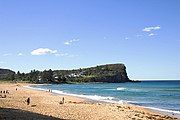 Avalon Beach, looking north