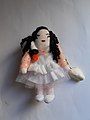 "Bjork doll.jpg" captioned "Björk doll in her infamous swan dress"