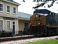 Conyers Depot and modern train