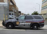 Nassau County Corrections Dodge Durango.