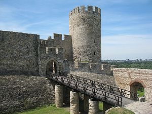 Despot Stefan Tower by Despot Stefan Lazarević at Belgrade Fortress, 1405