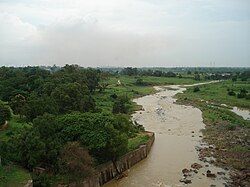 Garga Dam River at Siwandih, Bokaro