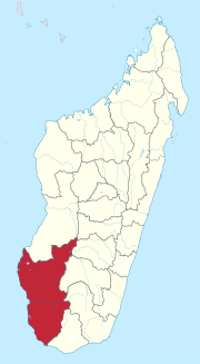 Location in Madagascar