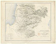 A detailed map of Galilee from the 19th century