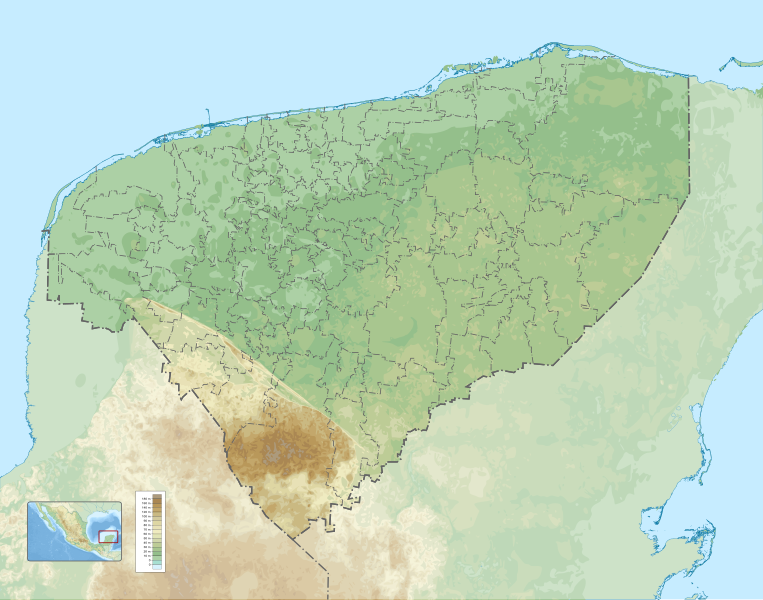 File:Yucatan topographic map.svg