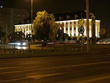 By night from Bernardinska roundabout