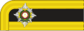 1856 to 1867 major's collar rank insignia