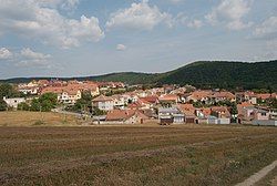 View of Kníničky from the west