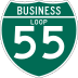 Interstate 55 Business marker