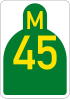 Metropolitan route M45 shield