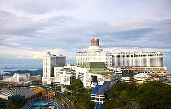 The casino in Genting Highlands, Malaysia own by Genting Group