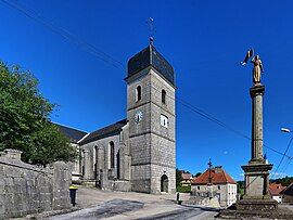 The church in Guyans-Vennes