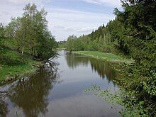 Hobølelva is a river rising in Sværsvann in Oslo, until joining Lake Vansjø in Østfold.