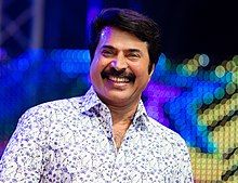 Mammootty during Asiavision Awards 2013