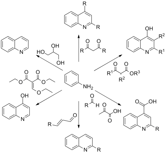 File:Quinoline from aniline.png