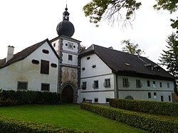 Castle gate tower