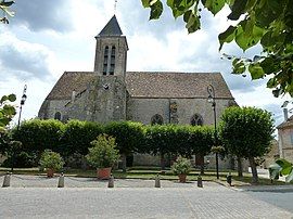 The church in Machault