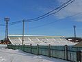 Yuriya Gagarina stadium snowed in within Chernihiv