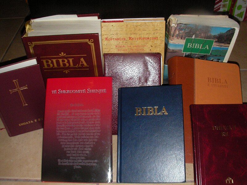 File:Albanian Bibles.jpg