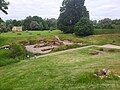 Baginton Castle in May 2023, post-restoration (from the south)