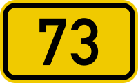 File:Bundesstraße 73 number.svg