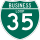 Interstate 35 Business marker